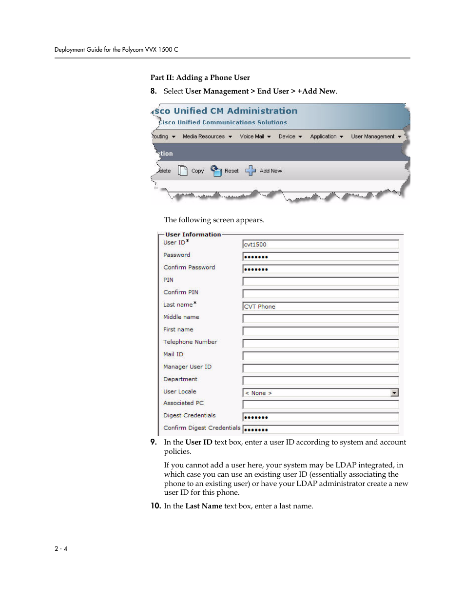 Polycom VVX 1500 C User Manual | Page 14 / 52