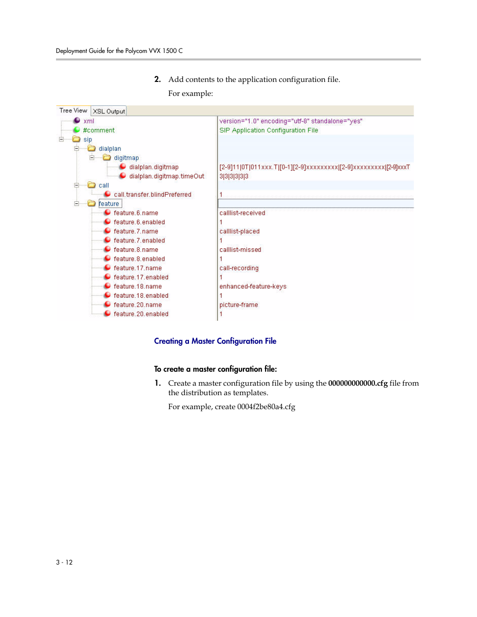 Creating a master configuration file | Polycom VVX 1500 C User Manual | Page 32 / 52