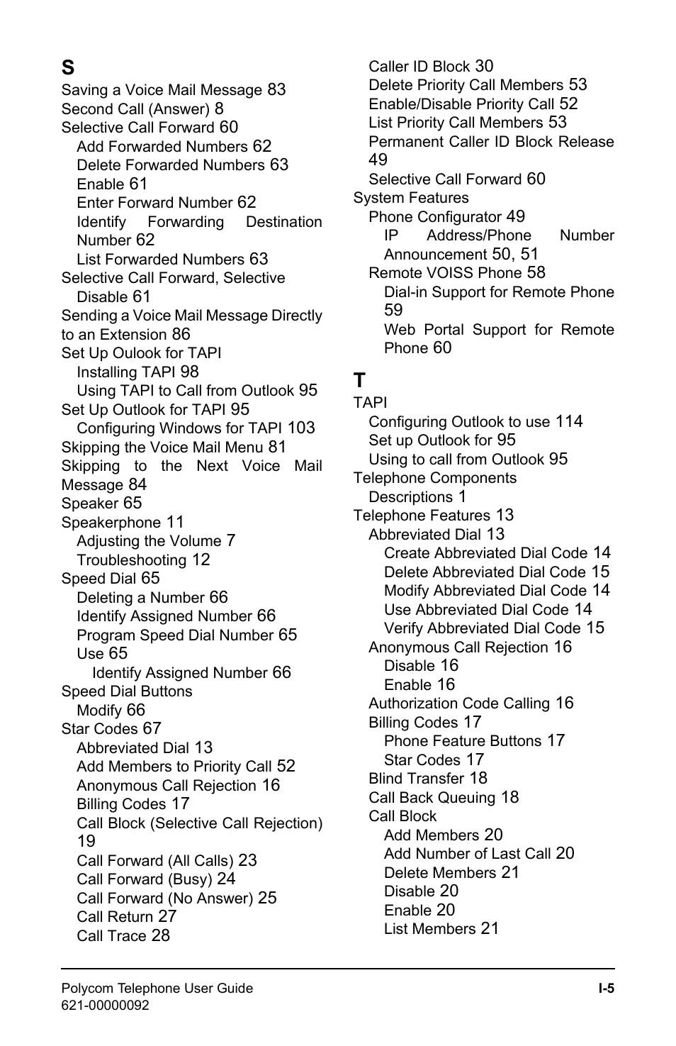 Polycom 400 User Manual | Page 128 / 132