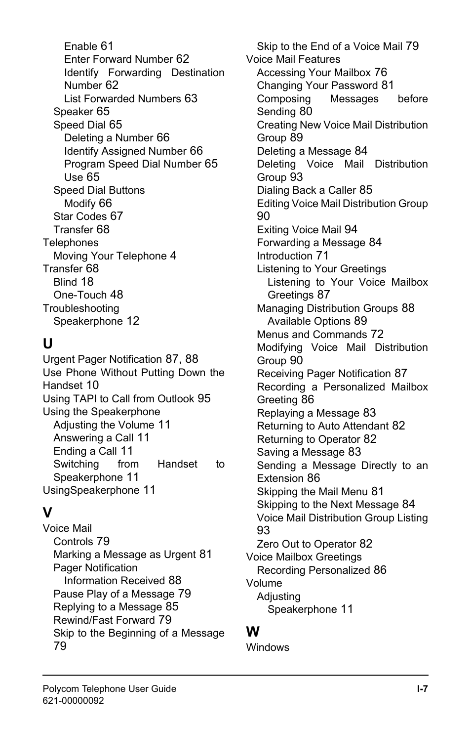 Polycom 400 User Manual | Page 130 / 132