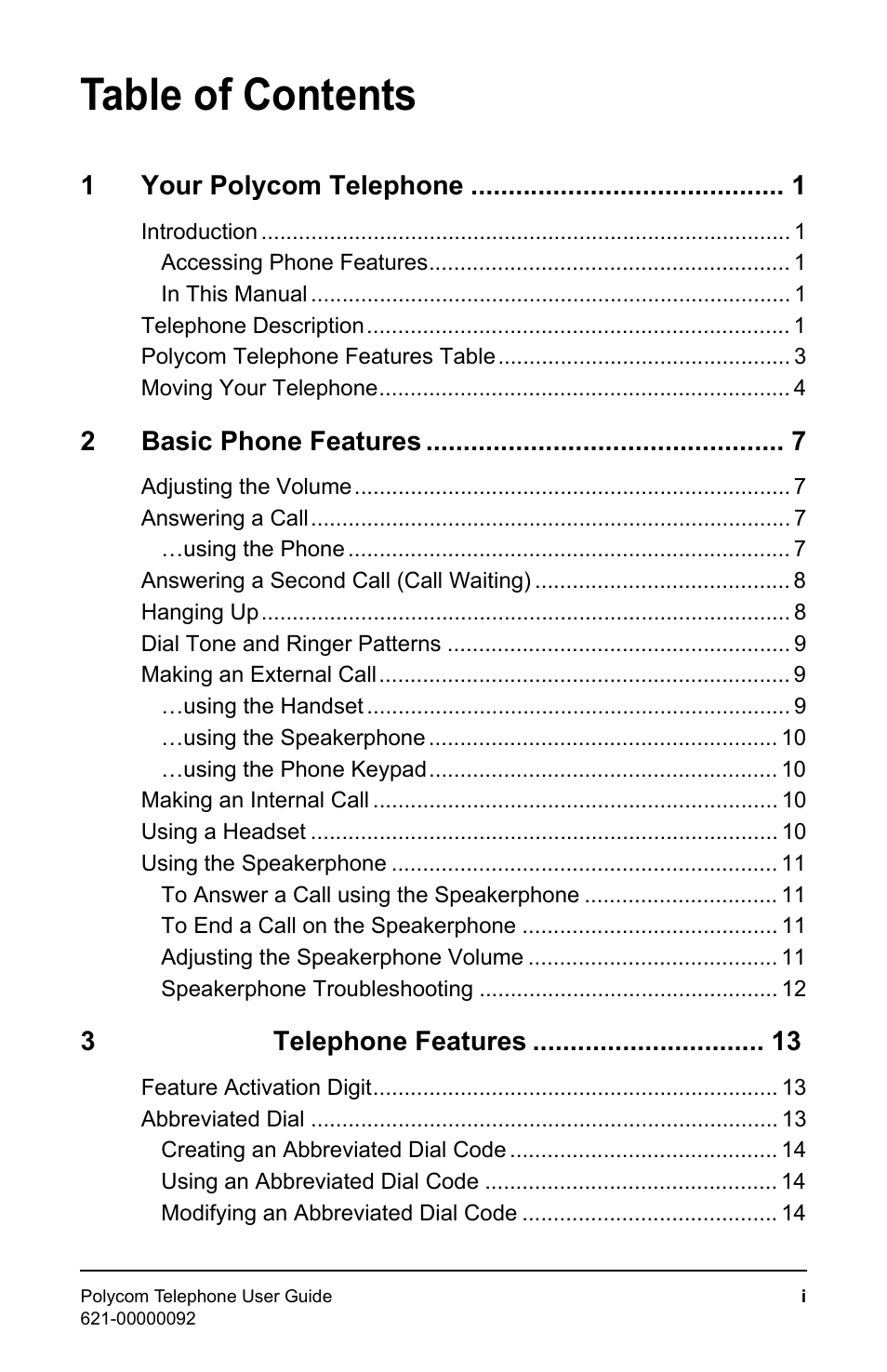 Polycom 400 User Manual | Page 2 / 132