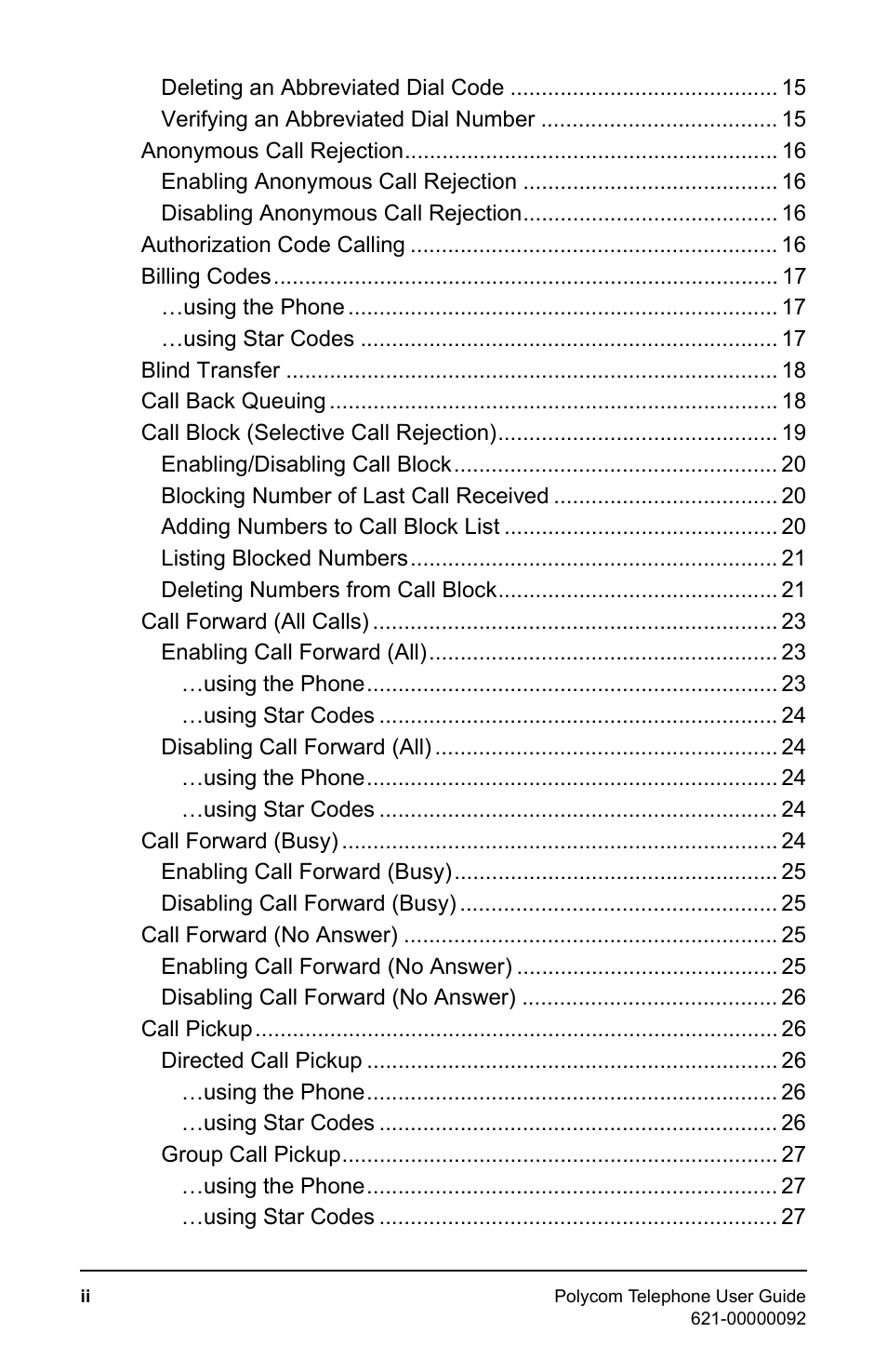 Polycom 400 User Manual | Page 3 / 132