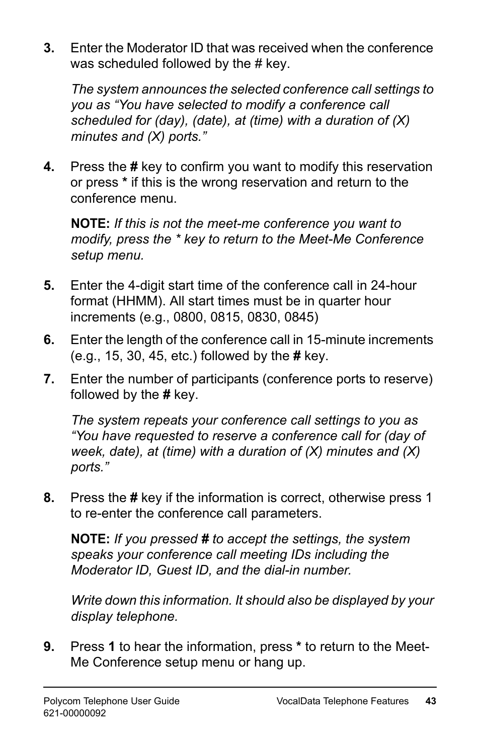 Polycom 400 User Manual | Page 50 / 132