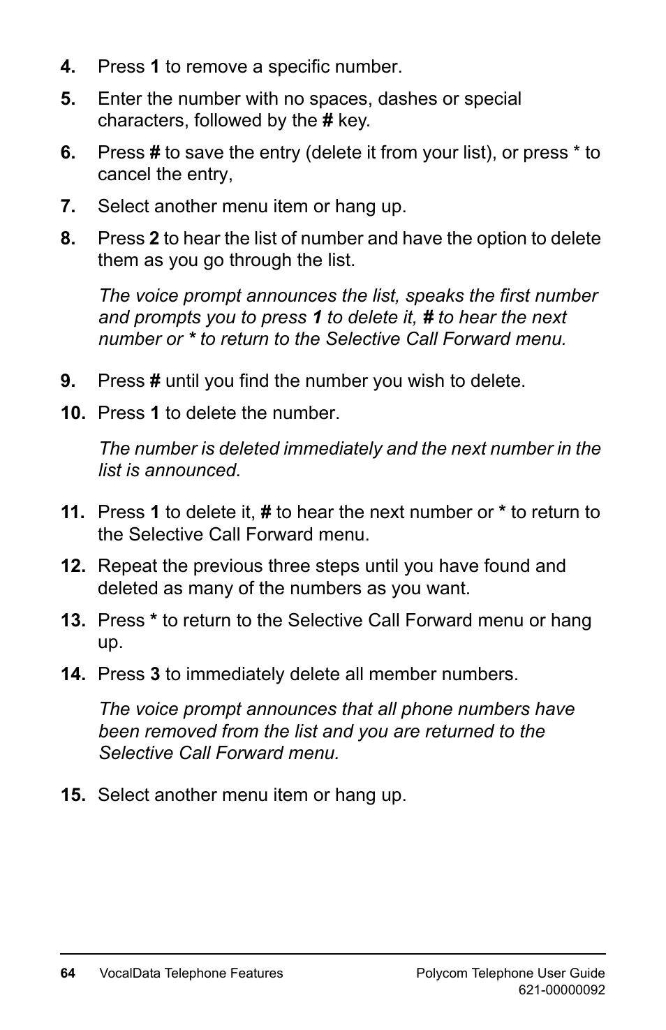 Polycom 400 User Manual | Page 71 / 132