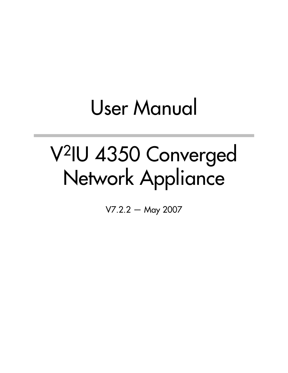 Polycom V2IU 4350 User Manual | 120 pages