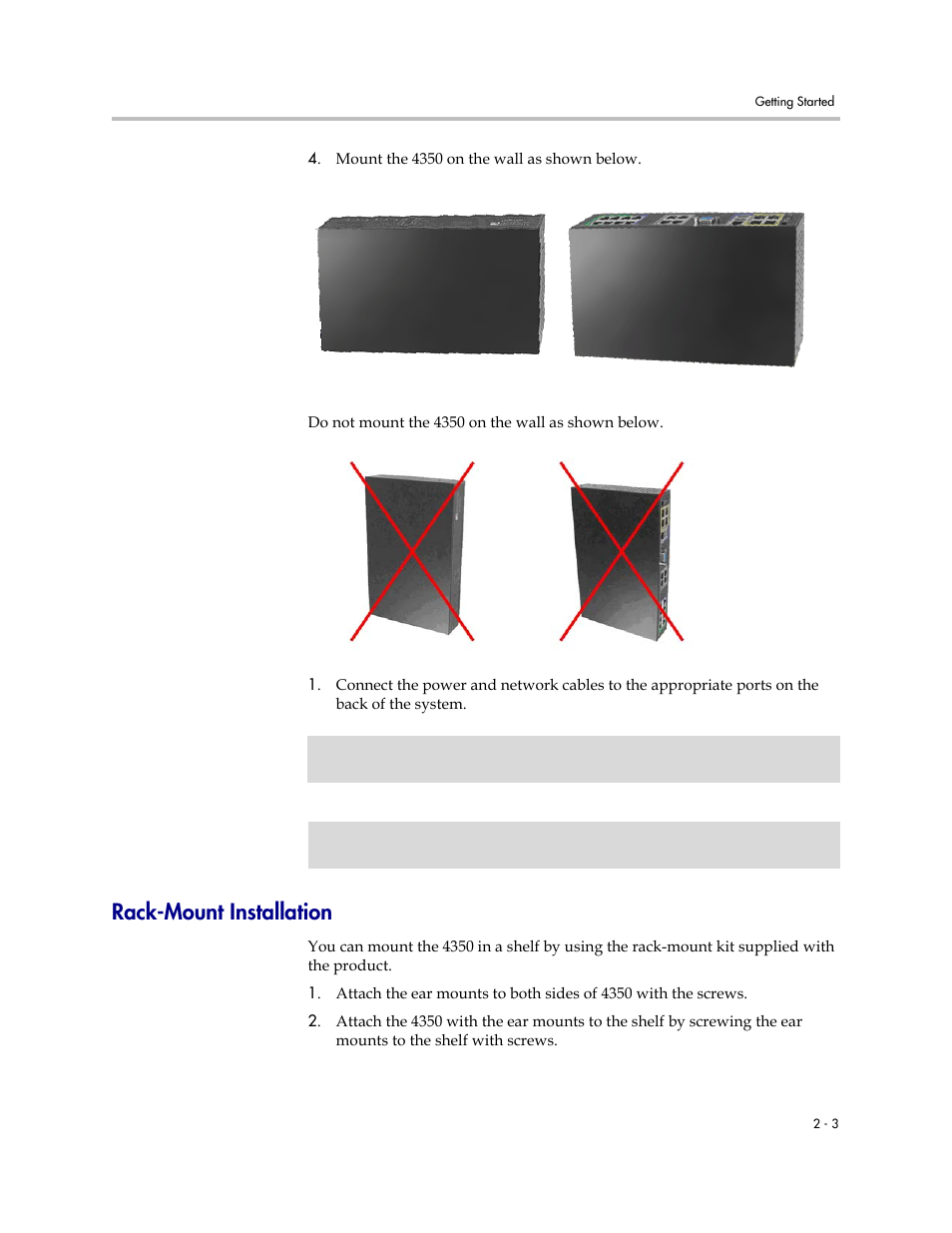 Rack-mount installation, Rack-mount installation –3 | Polycom V2IU 4350 User Manual | Page 15 / 120