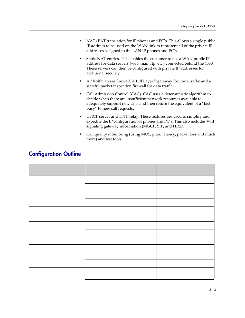 Configuration outline, Configuration outline –3 | Polycom V2IU 4350 User Manual | Page 21 / 120