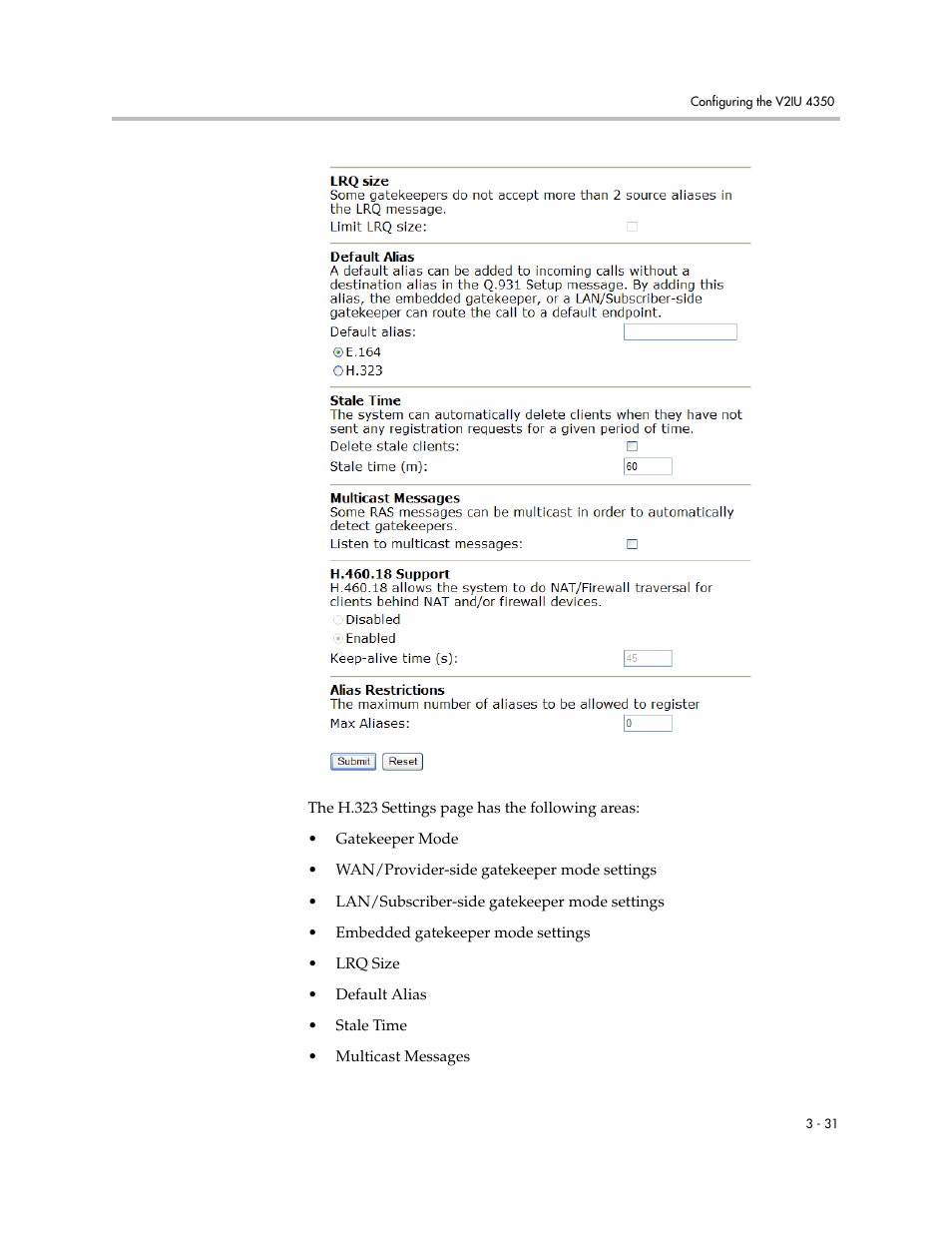 Polycom V2IU 4350 User Manual | Page 49 / 120