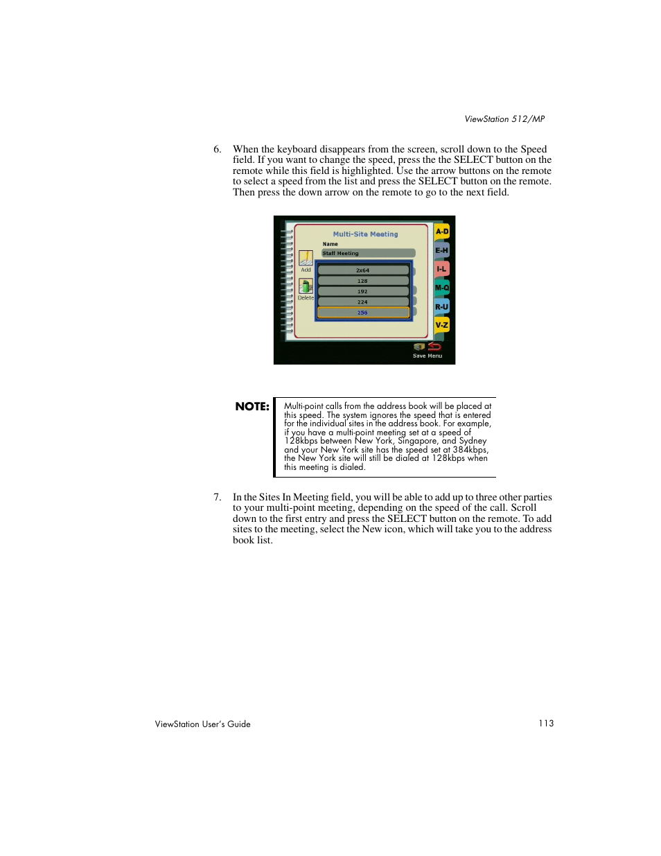 Polycom Viewstation MP User Manual | Page 113 / 140