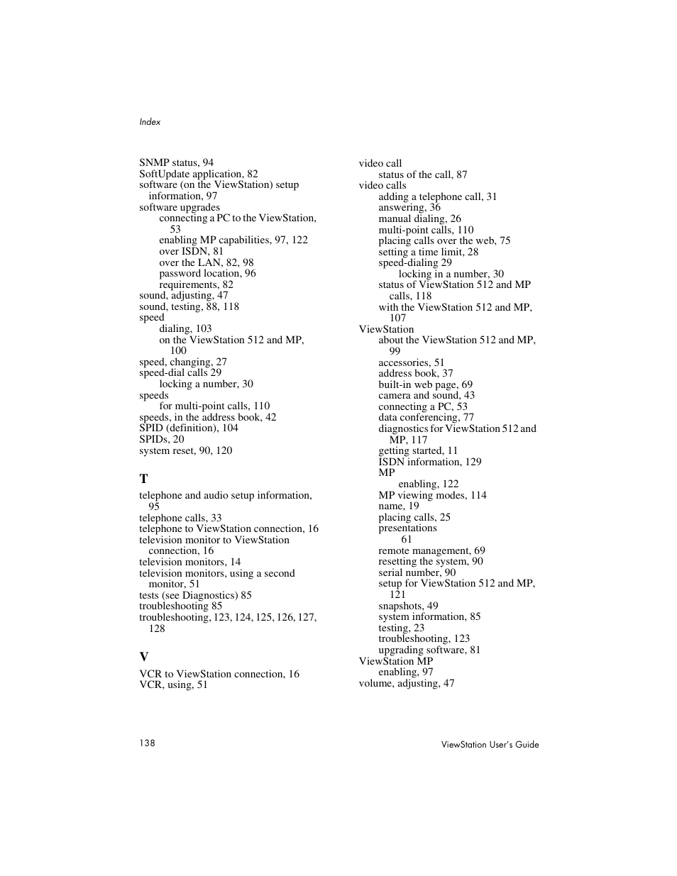 Polycom Viewstation MP User Manual | Page 138 / 140