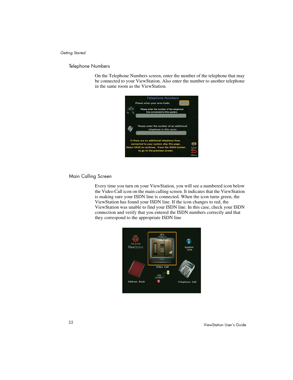 Polycom Viewstation MP User Manual | Page 22 / 140