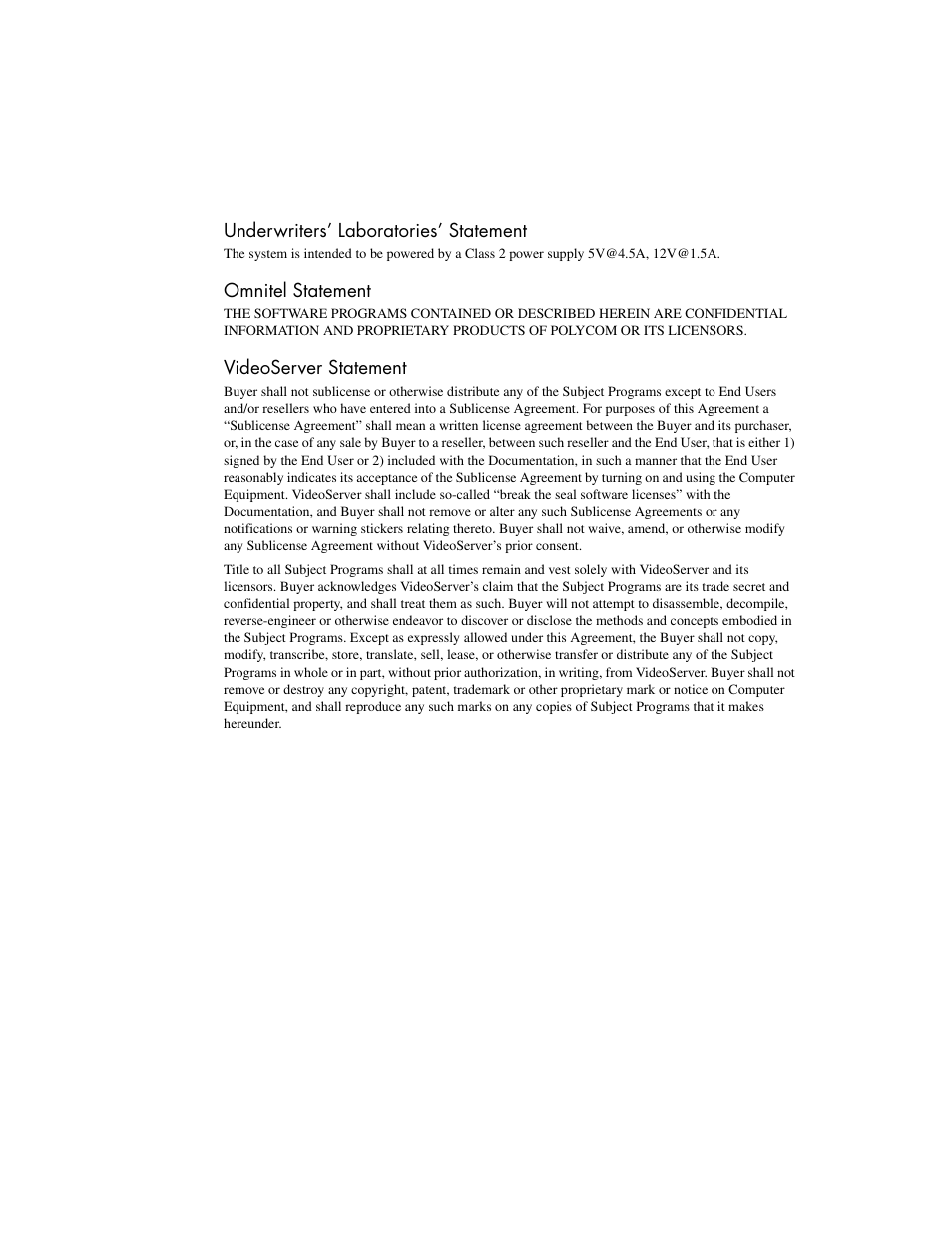 Polycom Viewstation MP User Manual | Page 5 / 140