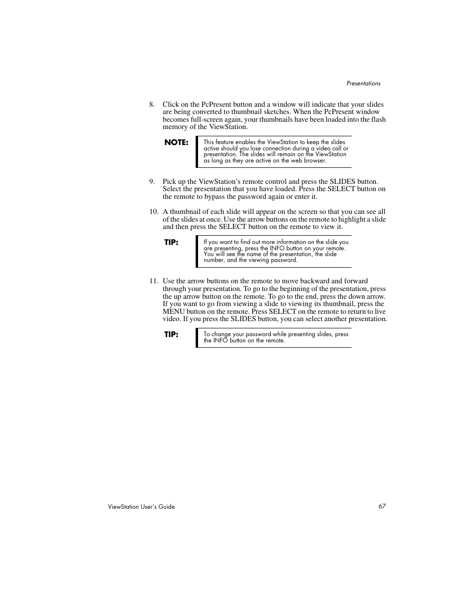 Polycom Viewstation MP User Manual | Page 67 / 140