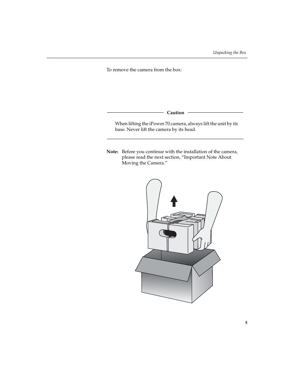 Unpacking the box | Polycom IPOWER 70 User Manual | Page 5 / 10