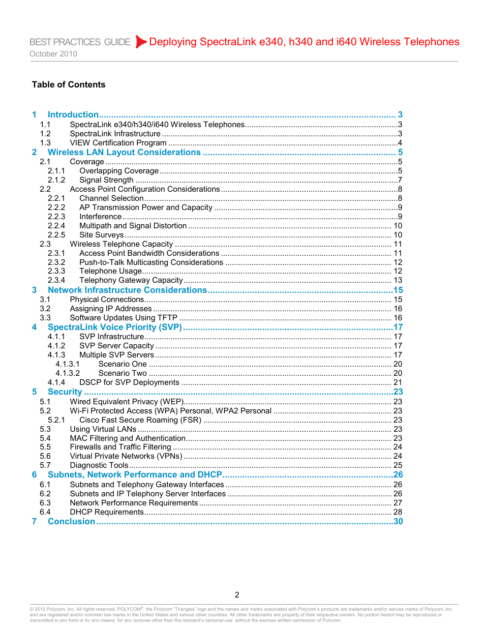 Polycom H340 User Manual | Page 2 / 30