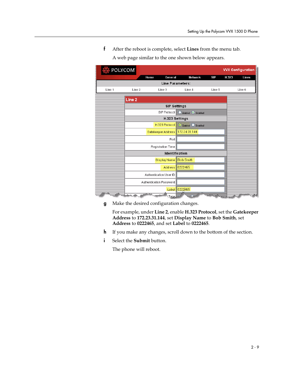 Polycom VVX 1500 D User Manual | Page 19 / 42