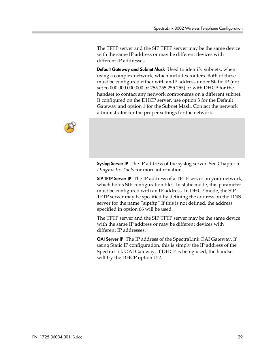 Polycom SpectraLink 1725-36034-001 User Manual | Page 29 / 99