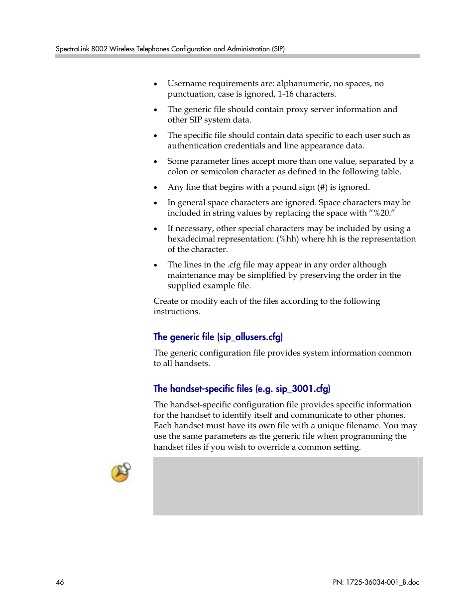 Polycom SpectraLink 1725-36034-001 User Manual | Page 46 / 99