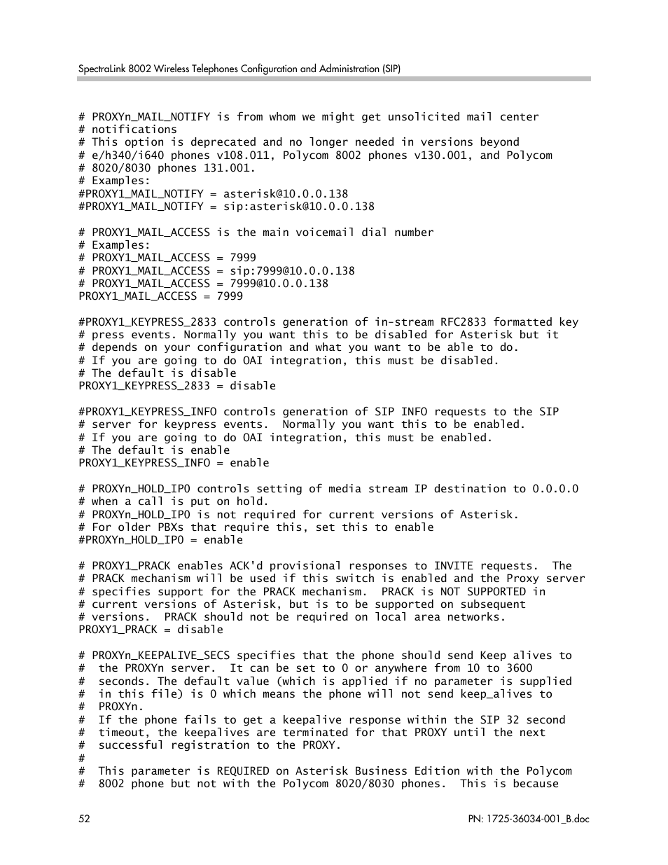 Polycom SpectraLink 1725-36034-001 User Manual | Page 52 / 99