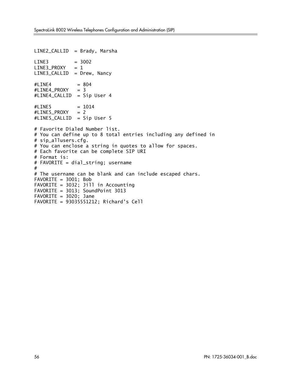 Polycom SpectraLink 1725-36034-001 User Manual | Page 56 / 99