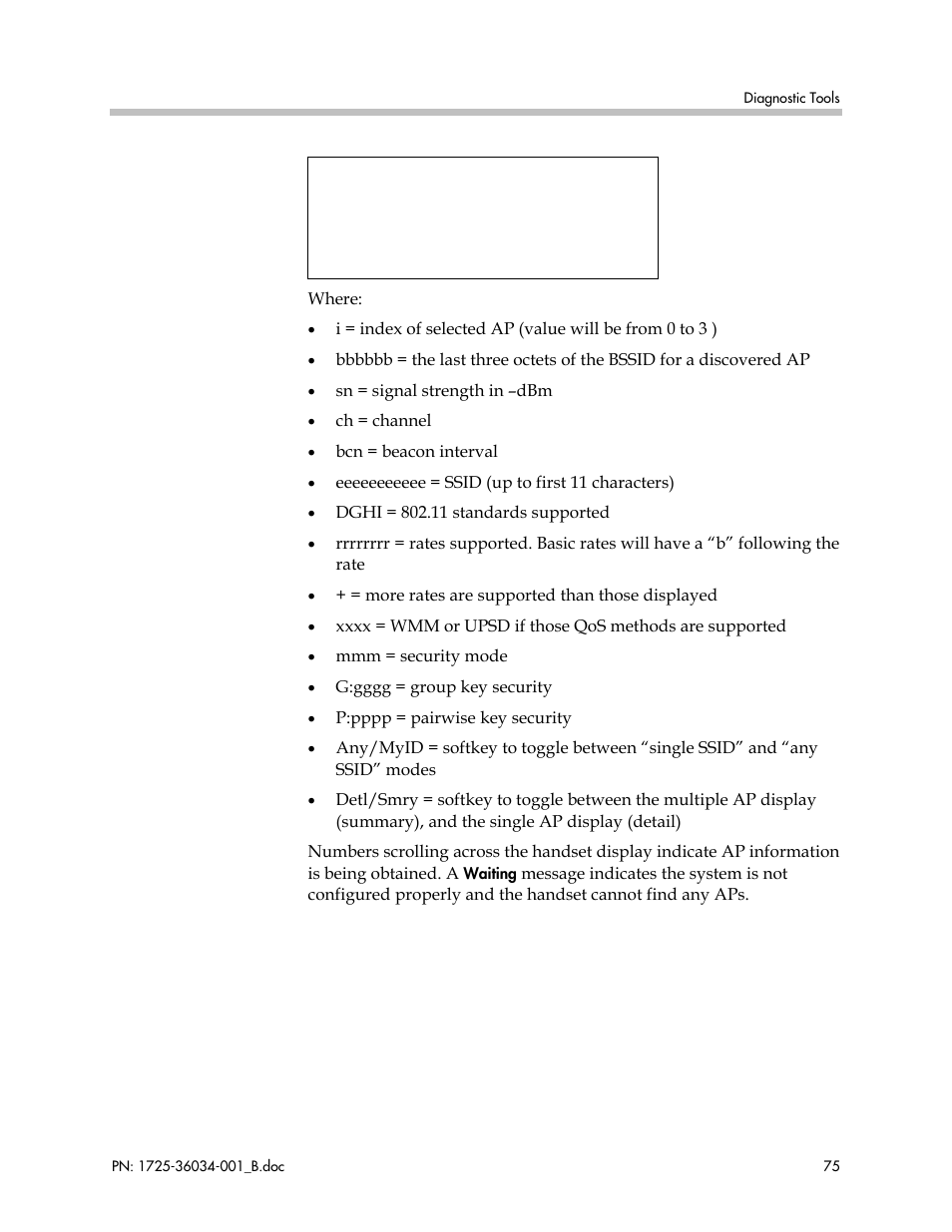 Polycom SpectraLink 1725-36034-001 User Manual | Page 75 / 99