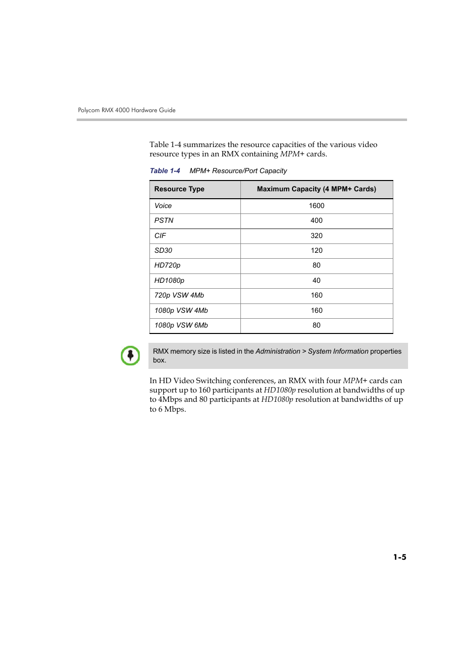 Polycom RMX DOC2548A User Manual | Page 11 / 60