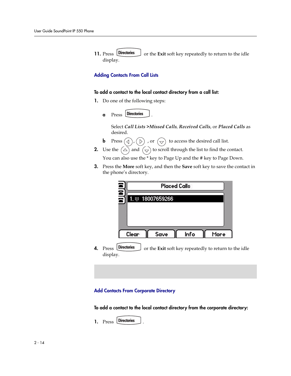 Polycom 550 User Manual | Page 34 / 90