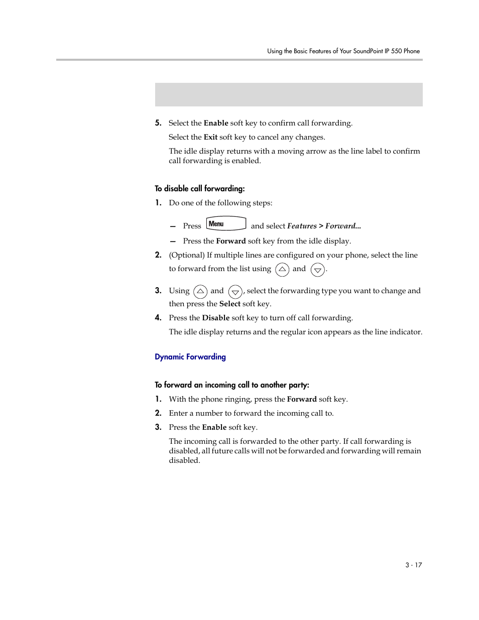 Polycom 550 User Manual | Page 61 / 90