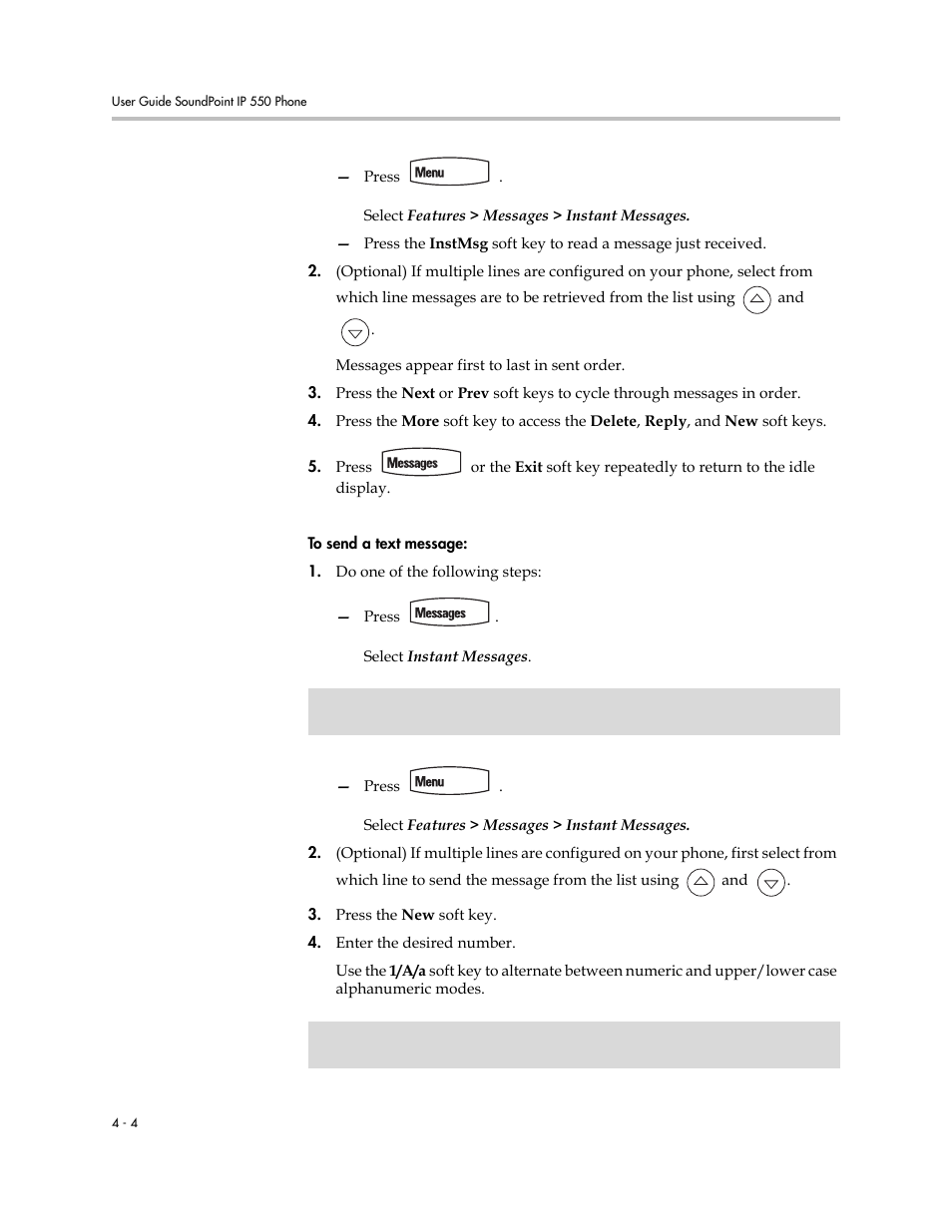 Polycom 550 User Manual | Page 70 / 90