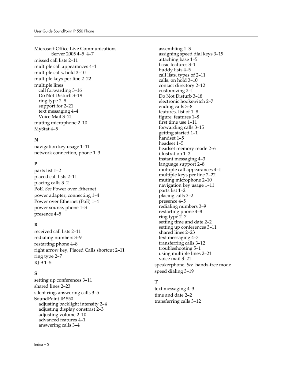 Polycom 550 User Manual | Page 88 / 90