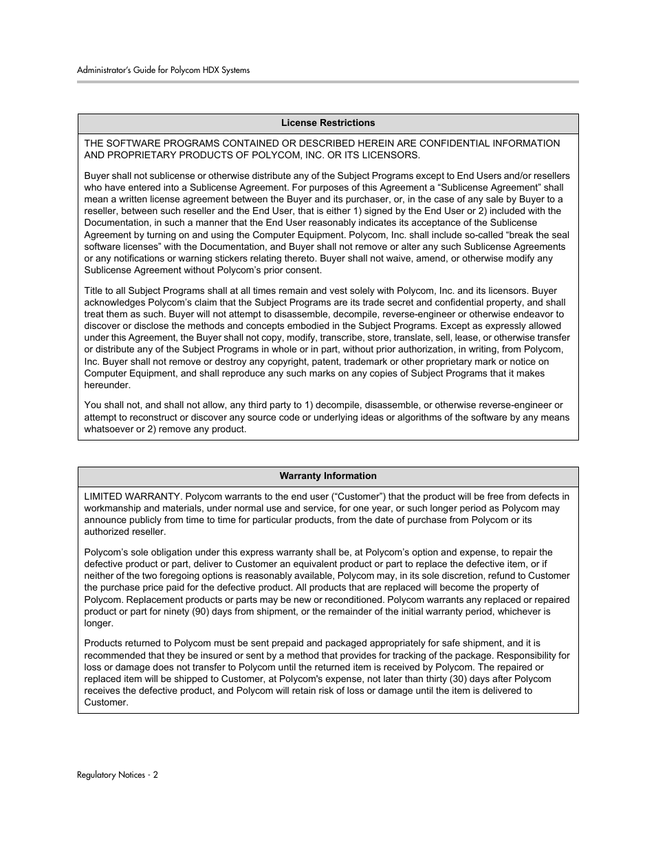 Polycom 1 User Manual | Page 174 / 194