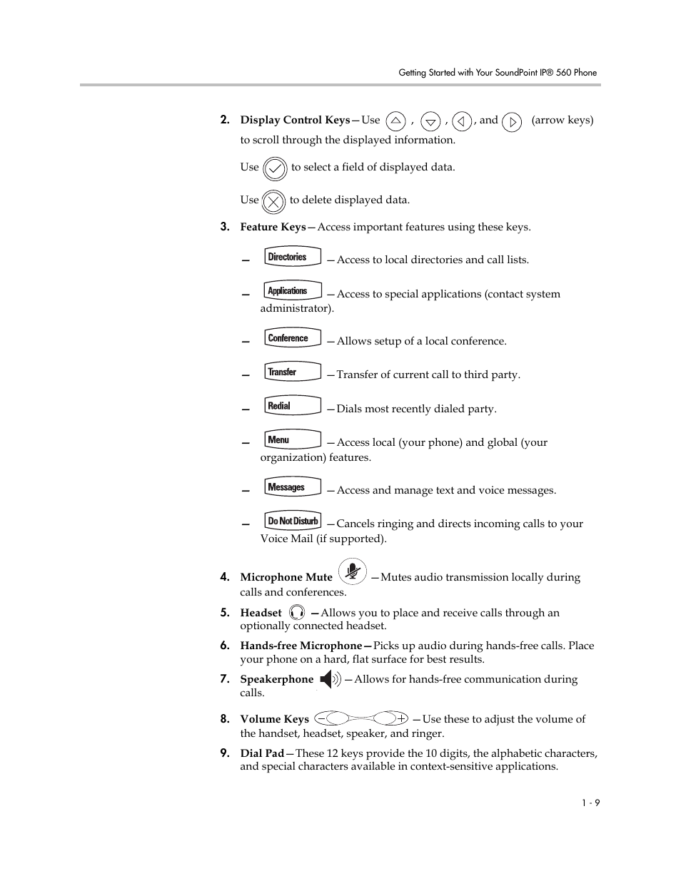 Polycom 560 User Manual | Page 17 / 90