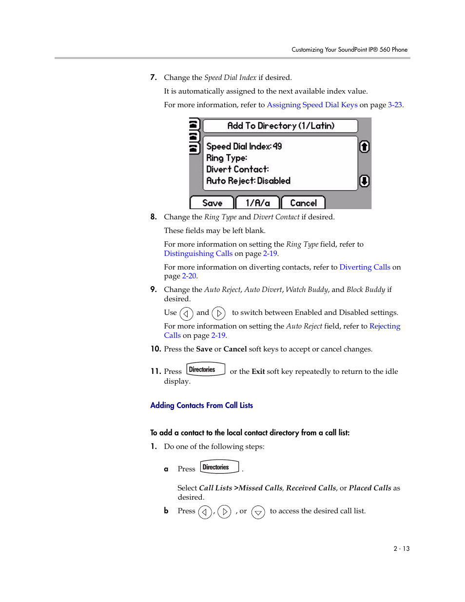 Polycom 560 User Manual | Page 33 / 90