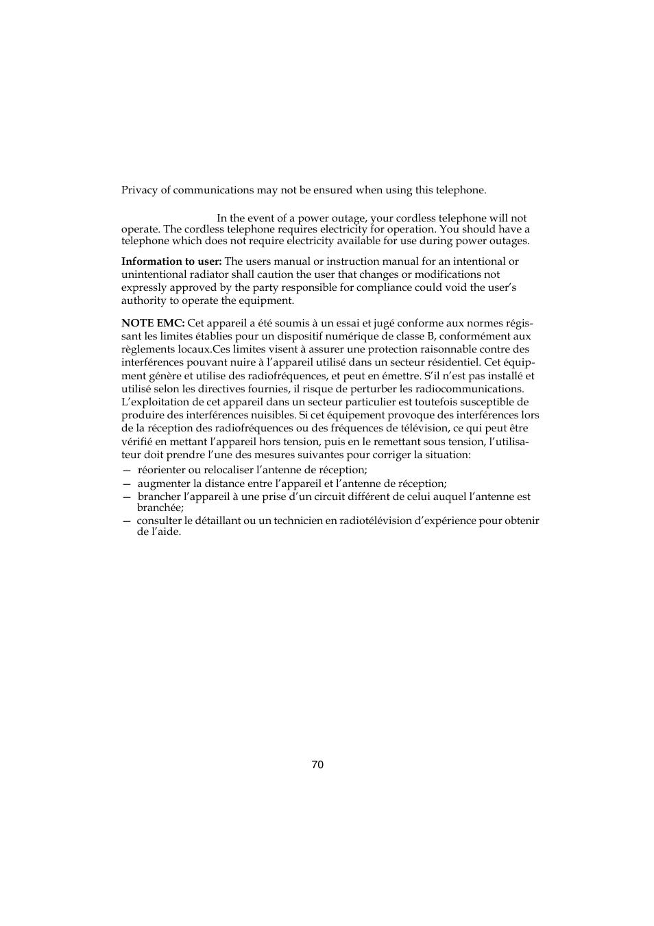 Polycom KIRK 5040 User Manual | Page 70 / 71