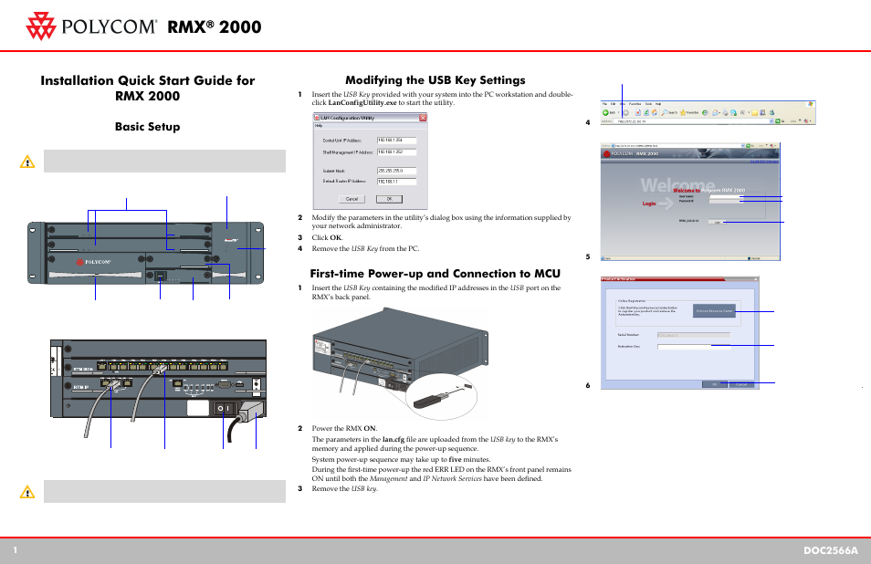 Polycom DOC2566A User Manual | 2 pages