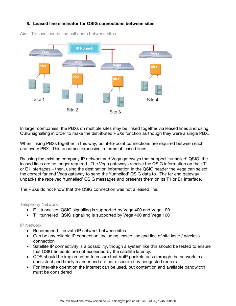 Polycom Vega Gateway User Manual | Page 20 / 33