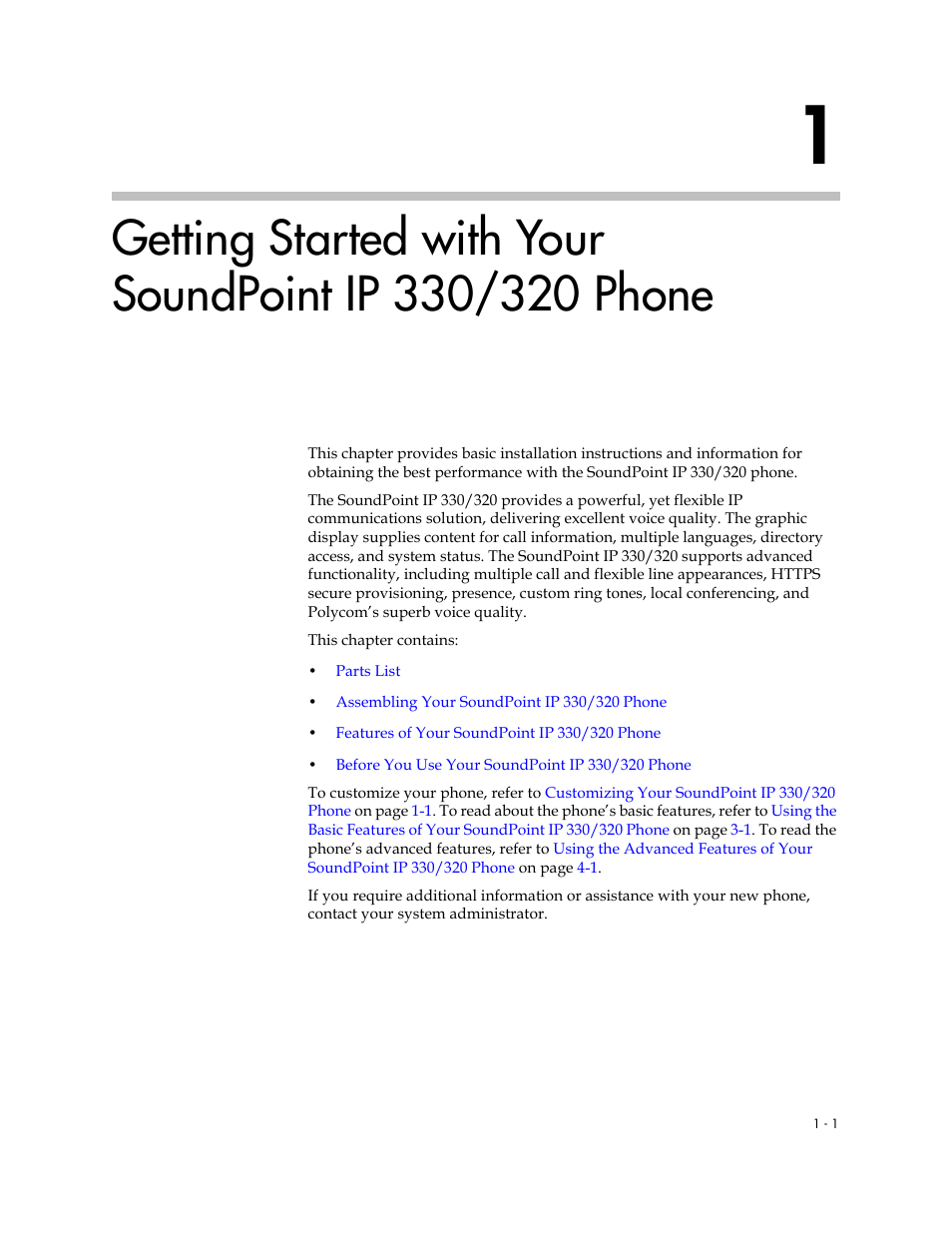 Polycom IP 320 User Manual | Page 9 / 78