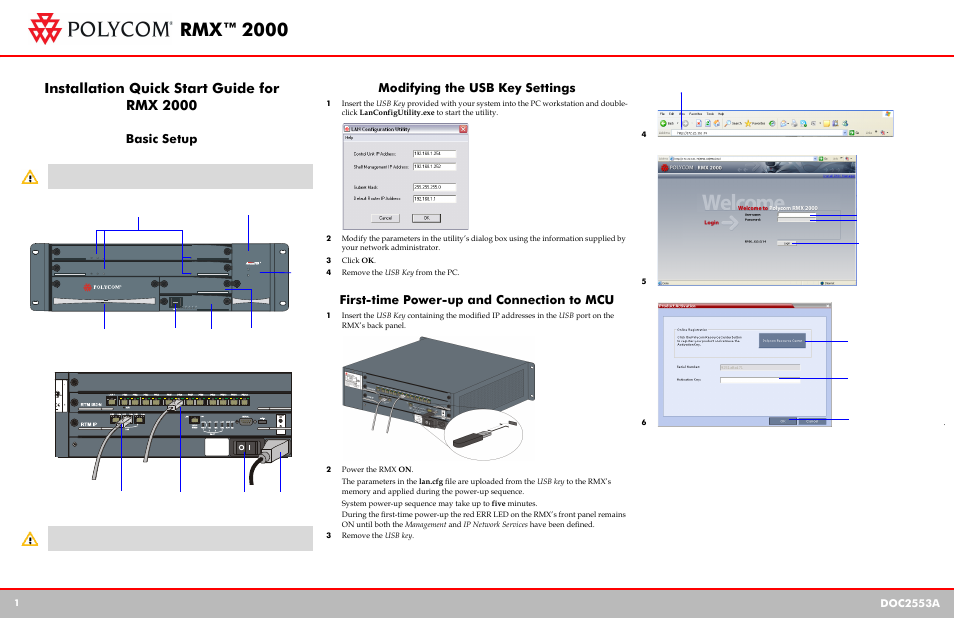 Polycom DOC2553A User Manual | 2 pages