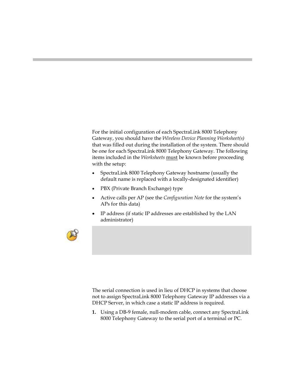 Connect via the serial port | Polycom SpectraLink 1725-36028-001 User Manual | Page 45 / 110