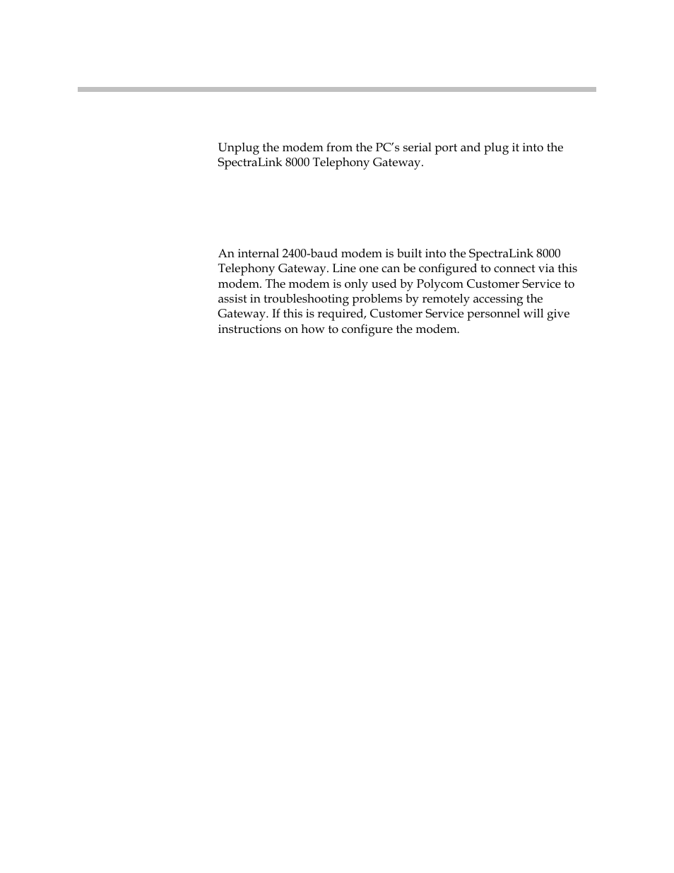 Connecting via internal modem | Polycom SpectraLink 1725-36028-001 User Manual | Page 51 / 110