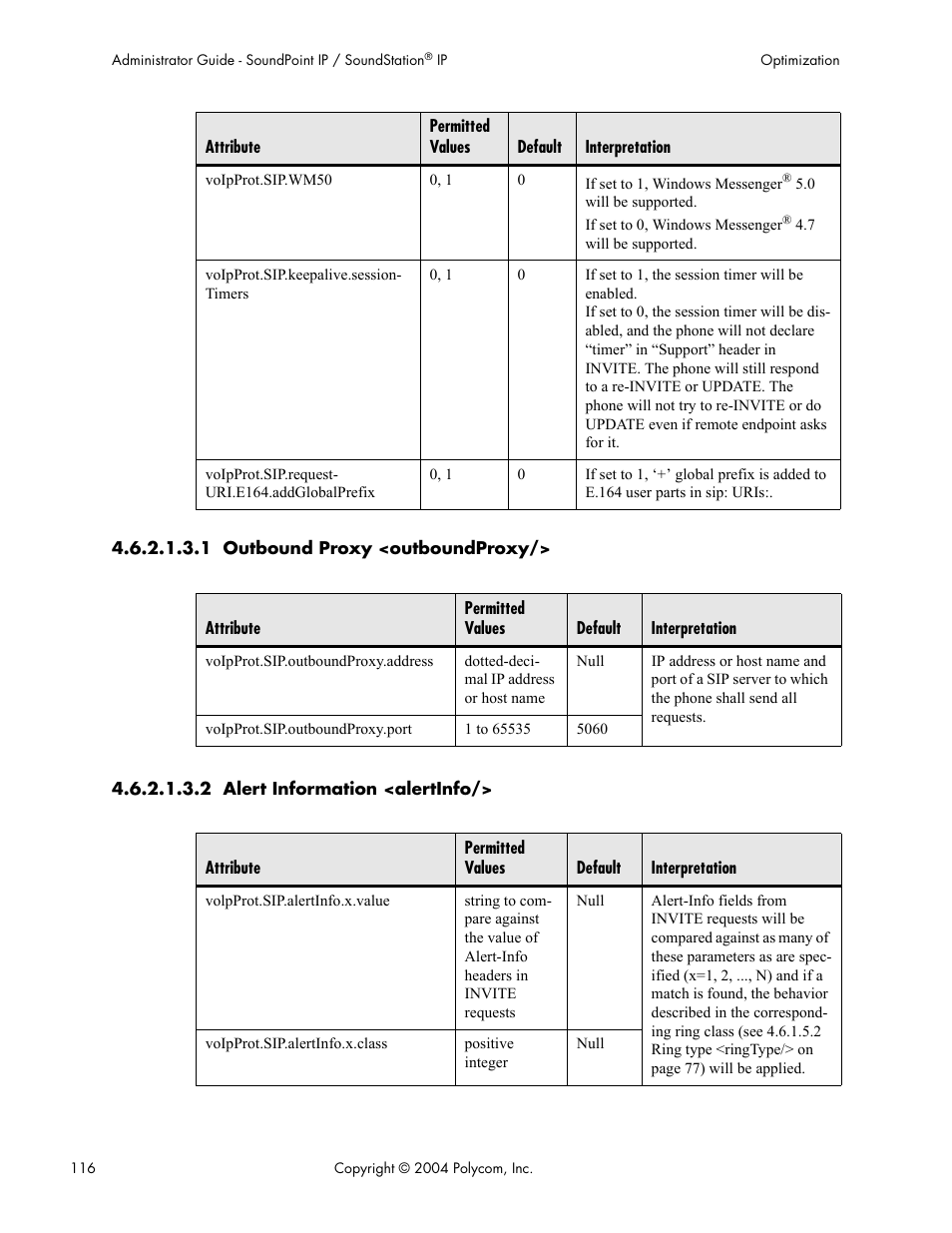 Polycom Version 1.4.x 17 User Manual | Page 124 / 147