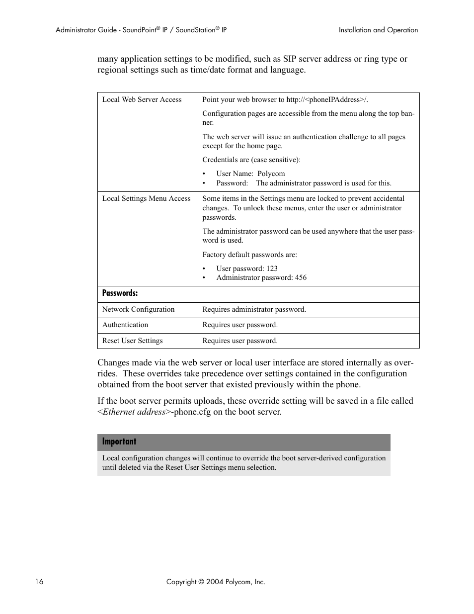 Polycom Version 1.4.x 17 User Manual | Page 24 / 147