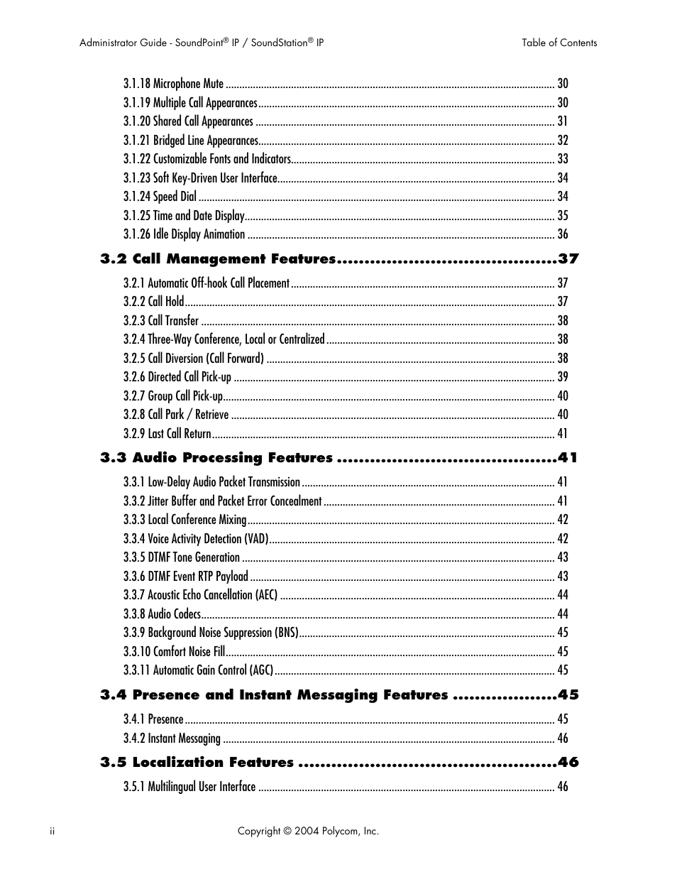 Polycom Version 1.4.x 17 User Manual | Page 4 / 147