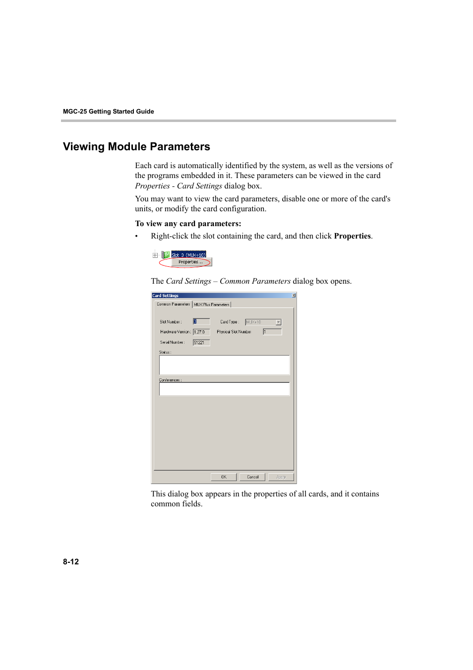 Viewing module parameters, Viewing module parameters -12 | Polycom DOC2232A User Manual | Page 106 / 132