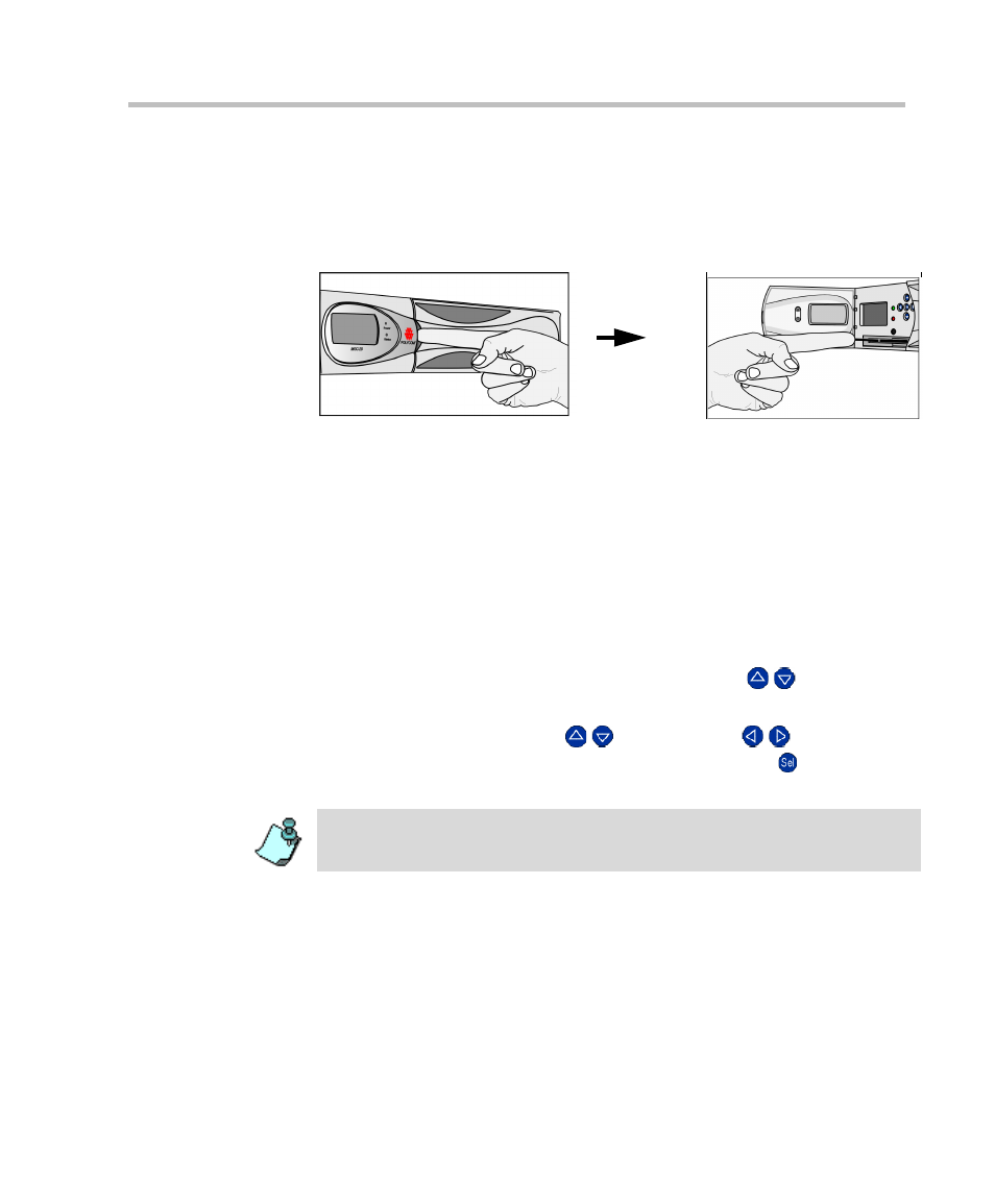 Mgc-25 lcd display window, Working with the lcd display window, Mgc-25 lcd display window -3 | Working with the lcd display window -3 | Polycom DOC2232A User Manual | Page 17 / 132