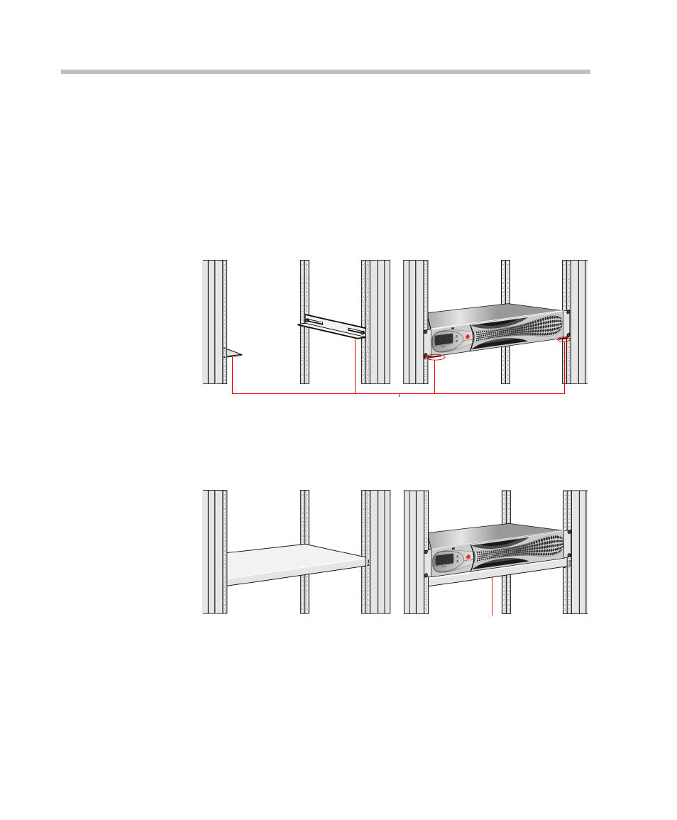 Hardware installation, Installing the mgc-25 in a rack, Hardware installation -8 | Installing the mgc-25 in a rack -8 | Polycom DOC2232A User Manual | Page 22 / 132