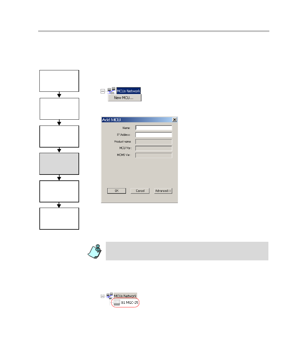 Defining an mcu, Defining an mcu -7 | Polycom DOC2232A User Manual | Page 31 / 132