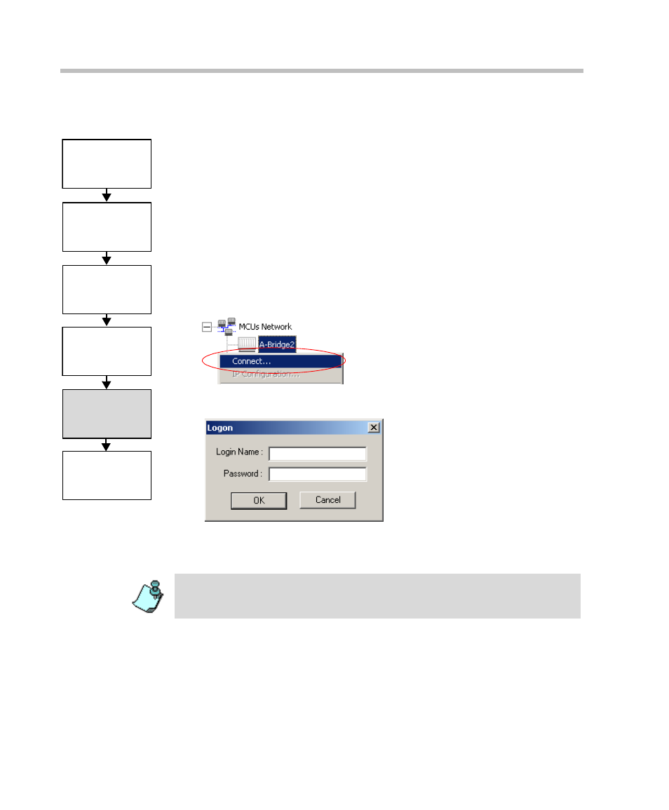 Connecting to an mcu, Connecting to an mcu -8 | Polycom DOC2232A User Manual | Page 32 / 132