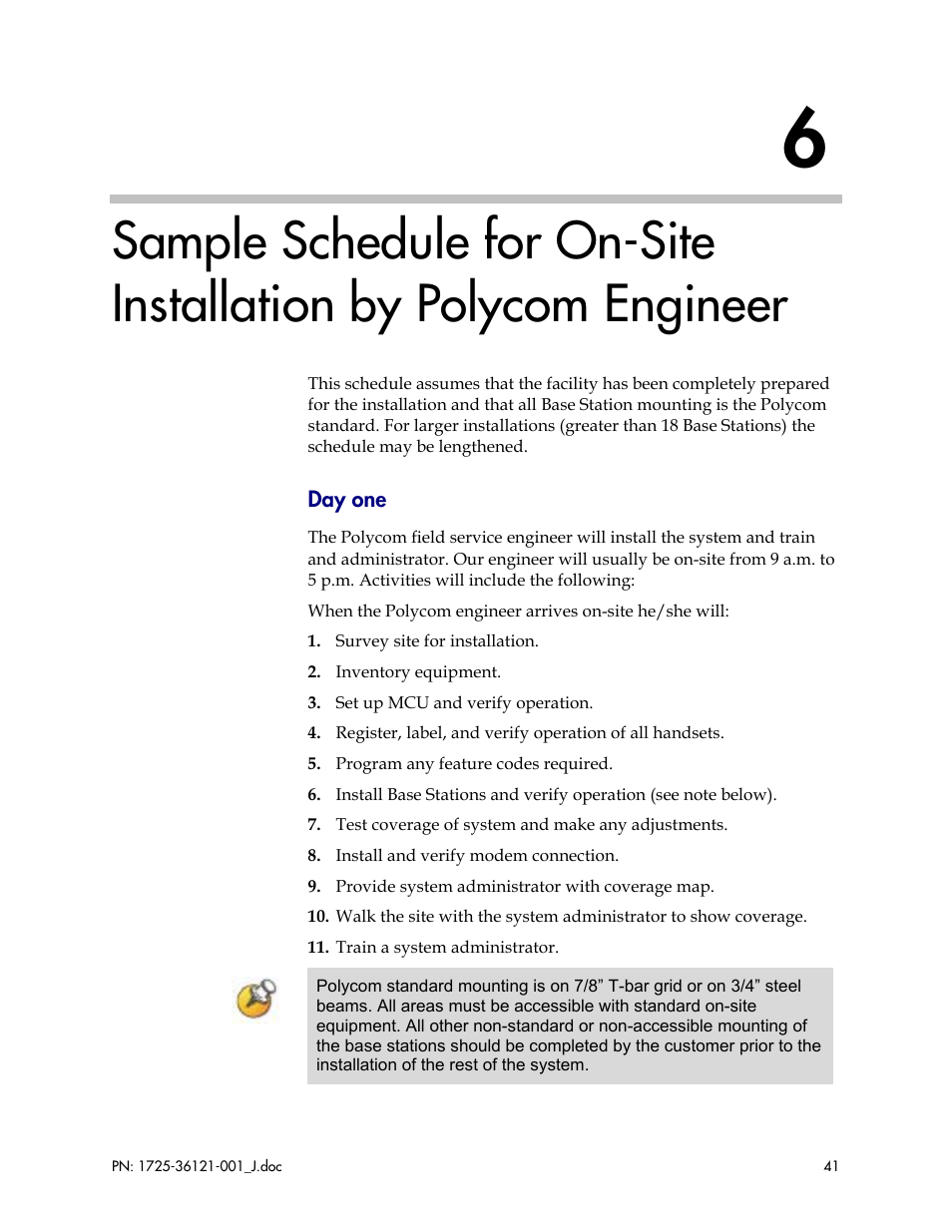 Polycom SpectraLink 6300 MCU User Manual | Page 41 / 50
