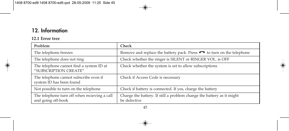 Information | Polycom KIRK 4020 User Manual | Page 45 / 76